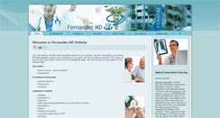 Desktop Screenshot of fernandez-md.com